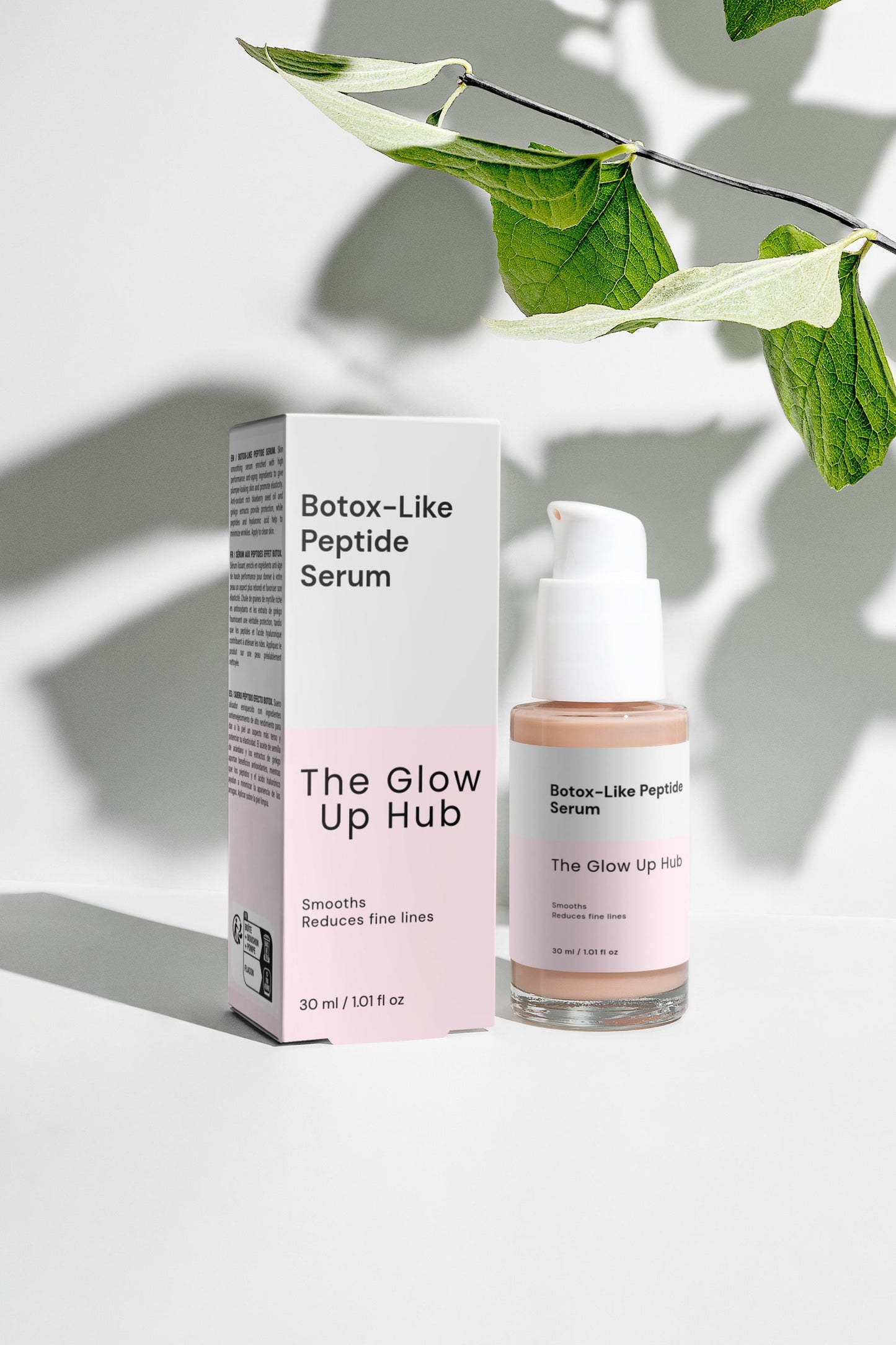 The Glow Up Hub - Botox-Like Peptide Serum - 30ml / 1.01 fl oz