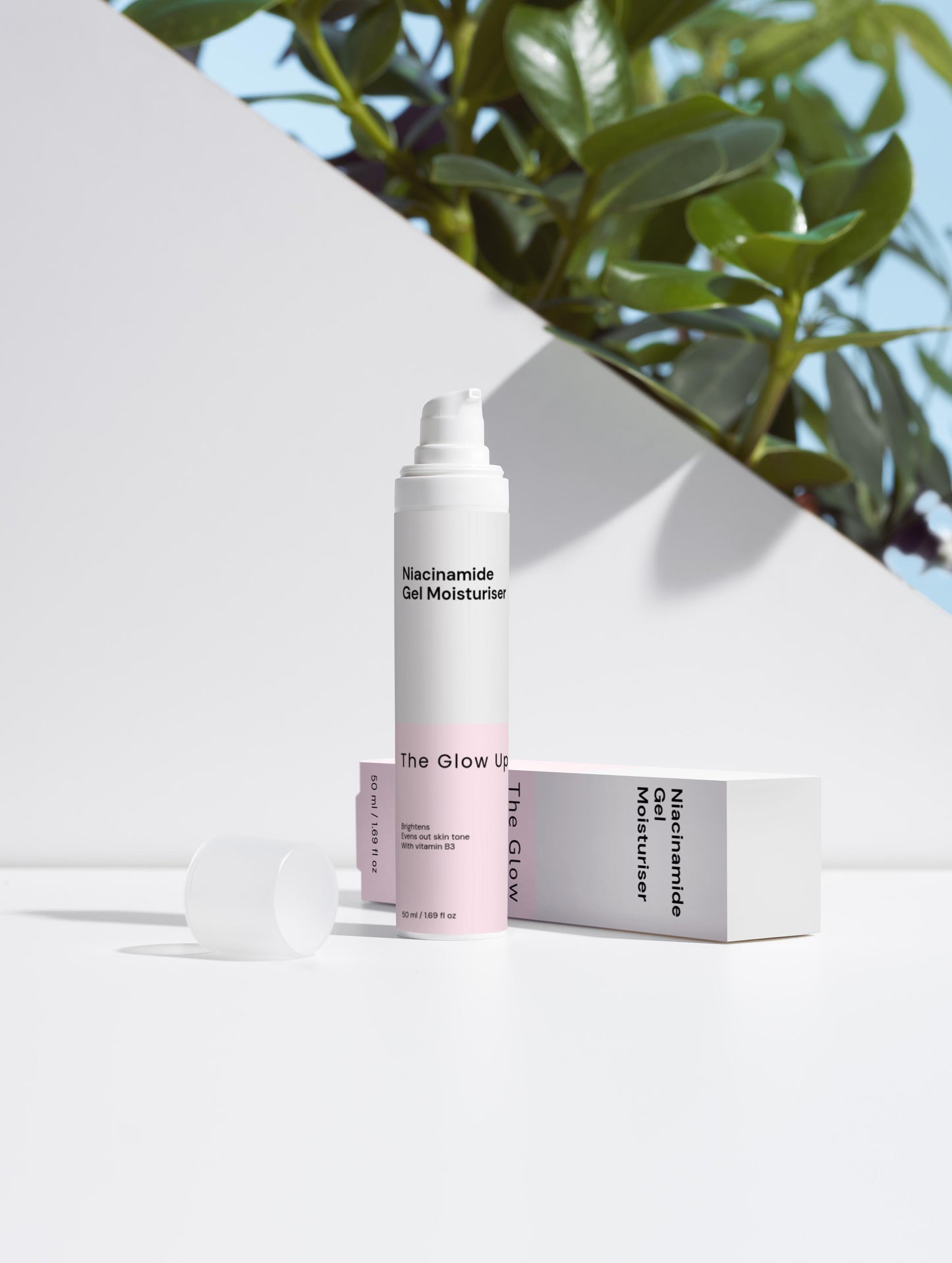 The Glow Up Hub - Niacinamide Gel Moisturiser - 50ml / 1.69 fl oz