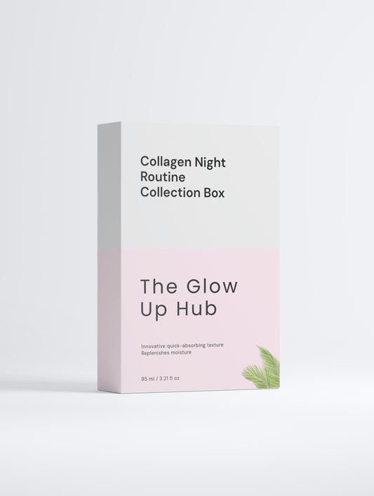 The Glow Up Hub - Collagen Night Routine Collection Box